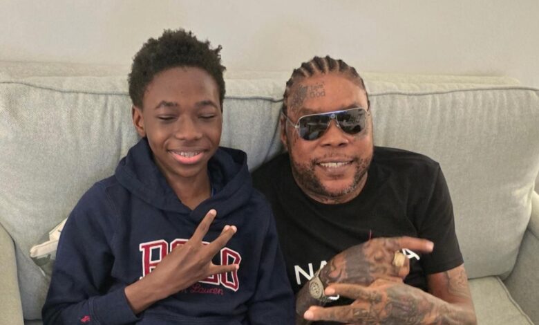 Vybz Kartel Shows off Youngest Son Aiko’Don in New Photos