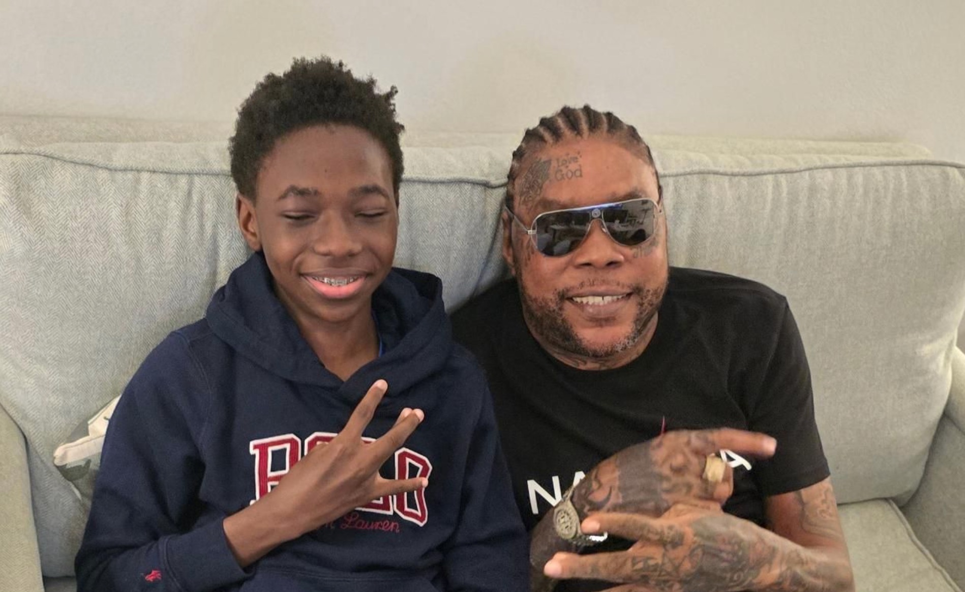 Vybz Kartel Shows off Youngest Son Aiko’Don in New Photos