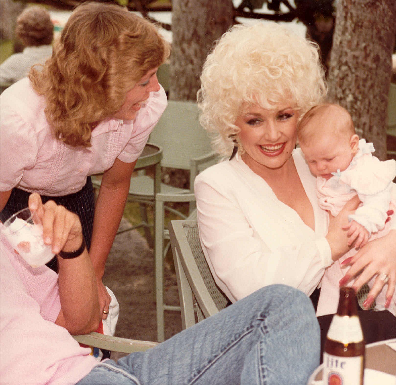 Dolly Parton photographed in 1983