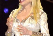 Dolly Parton performing in Nashville, Tennessee in April 2005